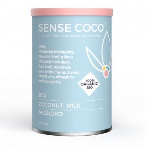 Sense Coco Kokosové mléko Bio 400 ml